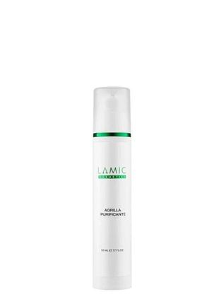 Очисна глина для обличчя lamic cosmetici agrilla purificante 50 мл