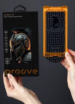 Захисне скло для iphone 17 air з установочною рамкою proove achilles