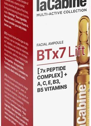 Концентрована ліфтингова сироватка btx7 lift lacabine 2 мл