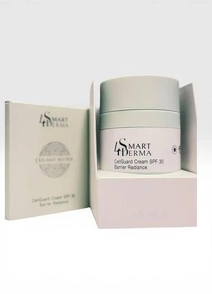Екзосомальний дневной крем smart4derma spf 30 з nad 50 мл