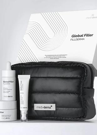 Интенсивный омолаживающий набор medi+derma global filler fillderma pack