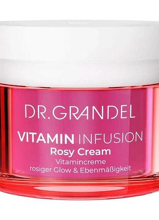 Витаминний крем для обличчя dr.grandel vitamin infusion rosy cream 50 мл