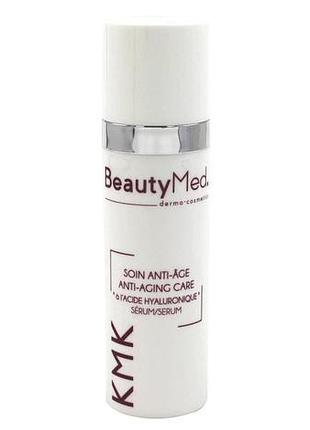 Сироватка з гіалуроновою кислотою і пальмітоілом - 38 kmk anti - age hyaluronic serum beautymed 100 мл