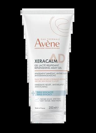 Гель-молочко avene видновлююче xeracalm ad milky gel 200 мл