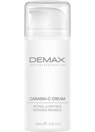 Контурний крем для обличчя canabia-c cream demax100 мл