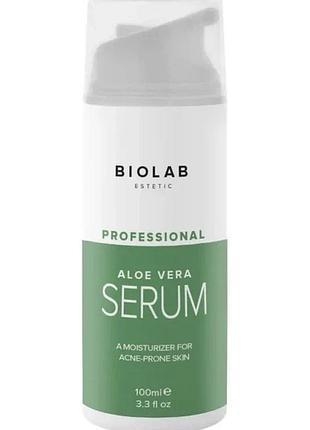 Сироватка з алое вера aloe vera serum biolab estetic 100 мл