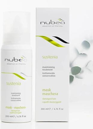 Маска для пошкодженого волосся nubea sustenia 200 мл