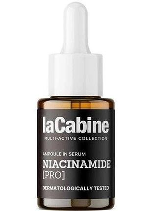 Сироватка для обличчя niacinamide pro 20% serum lacabine 30 мл