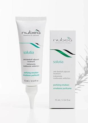 Очищаюча емульсия nubea solutia против лупи 75 мл