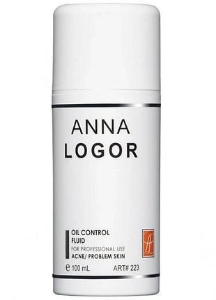 Емульсія стабілізувальна для жирної шкіри anna logor oil control fluid 100 мл