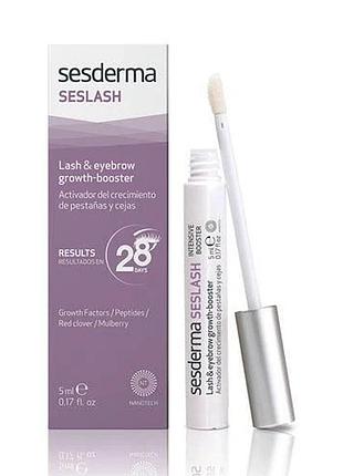 Сироватка-активатор росту вій та брів sesderma seslash lash & eyebrow growth-booster 5 мл