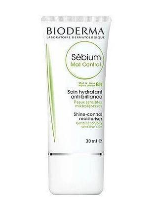 Крем для обличчя bioderma sébium mat control 30 мл