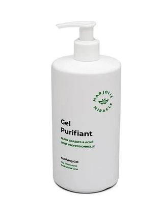 Гель для глибокого очищення marjolie purifying sebo special gel, 500 мл