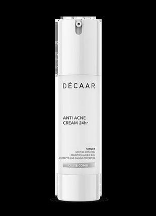 Крем анти-акне протизапальний 24 години ухода anti acne cream 24hr décaar 50 мл