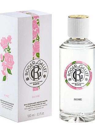 Роже и галле парфумована вода троянда roger & gallet eau parfumée bienfaisante rose 100 мл
