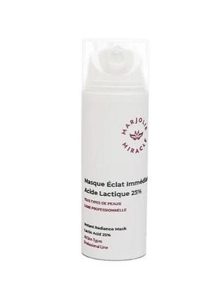 Маска миттеве сяйво з aha marjolie masque aux aha eclat immediat, 150 мл