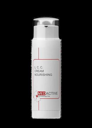 Ультрапоживний крем із церамідами medactive l.c.c. cream nourishing omega & ceramides , 50мл