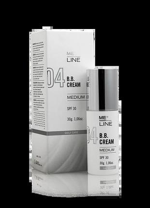 Тональный зволожующий крем з spf 30 04 bb medium me line 30 мл