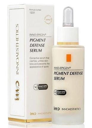 Епігенетична сироватка для освітлення шкіри epigen pigment defense serum innoaesthetics 30 мл (ep003))