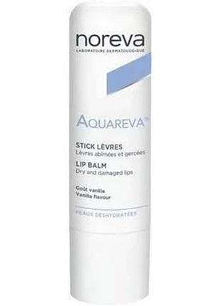 Норова акварева бальзам для губ зволожующий noreva aquareva moisturising lip balm