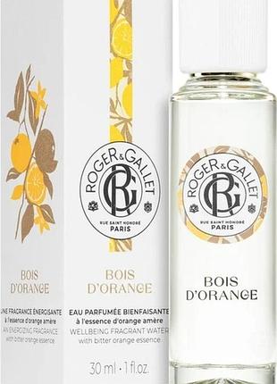 Парфумирована вода апельсинове дерево roger & gallet eau parfumée bienfaisante bois d'orange 30 мл