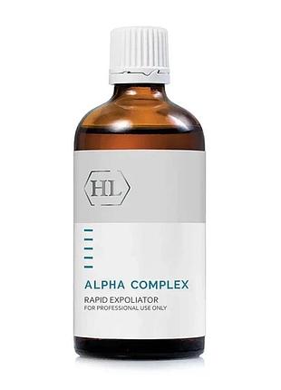 Домашний пилинг с 8% aha-кислот holy land alpha complex rapid exfoliator 100 мл