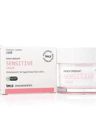 Легкий крем для чутливої шкіри sensitive cream innoaesthetics 50 мл (id016)