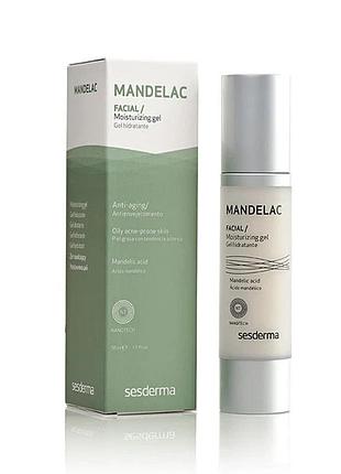 Увлажняющий гель для лица sesderma mandelac moisturizing gel 50 мл
