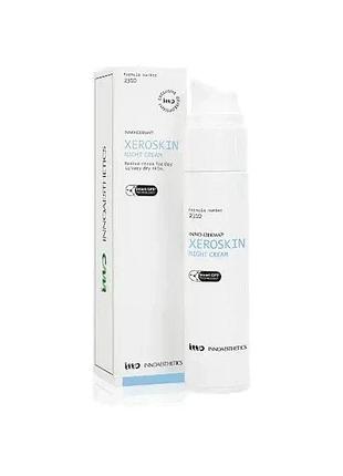 Нічний крем для сухої шкіритерапії ксерозу xeroskin night cream innoaesthetics 50 мл (id019-1)