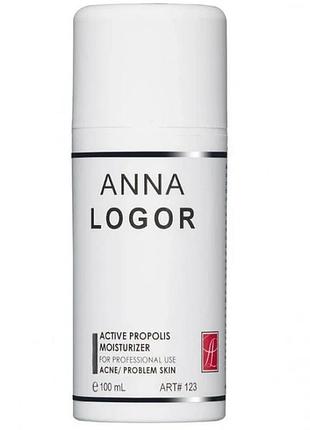 Активний зволожующий крем с прополисом для проблемной кожи anna logor active propolis 100 мл