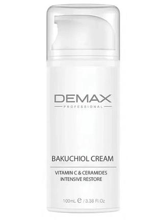 Активний крем с бакухиолом bakuchiol cream demax 100 мл