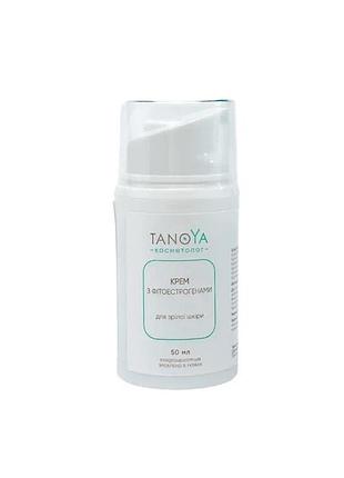 Крем з фитоестрогенами для зрилой кожи tanoya 50 мл