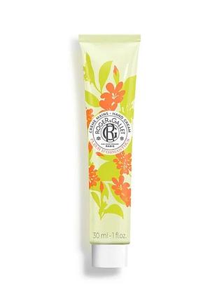 Крем для рук квітка османтуса roger & gallet fleur d`osmanthus 30 мл