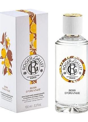 Парфумована вода апельсинове дерево roger & gallet eau parfumée bienfaisante bois d'orange 100 мл