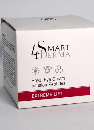 Пептидний крем для зони навколо очей smart4derma extreme lift royal eye 30 мл