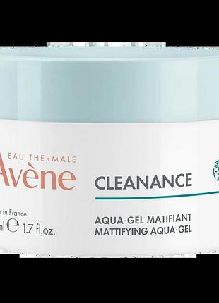 Авен клінанс матуючий аква-гель cleanance mattifying aqua-gel 50 мл