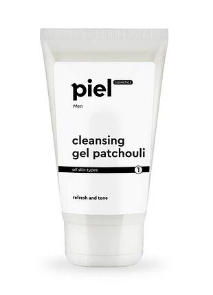 Чоловичий тонизующий гель для умывания з пачулив piel cleansing gel patchouli 150 мл