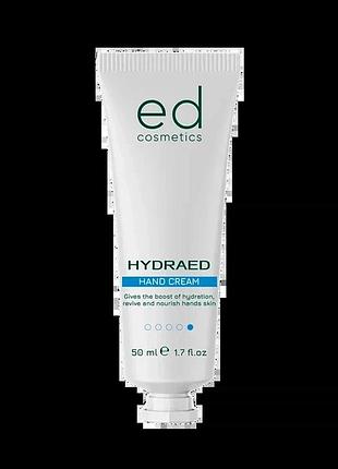 Интенсивно увлажняющий крем для рук ed cosmetics hydraed hand cream, 50 мл