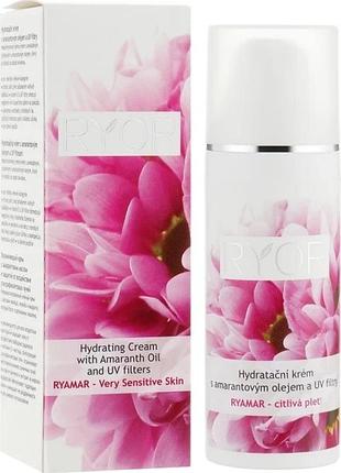 Гідратний крем з амарантовою олією ryamar hydrating cream ryor 50 мл