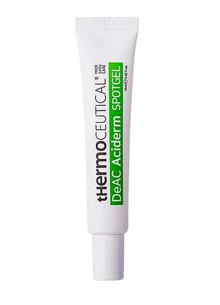 Гель локальной действия з ана и вна кислотами deac aciderm spotgel thermoceutical 15 мл (deac aciderm spotgel)