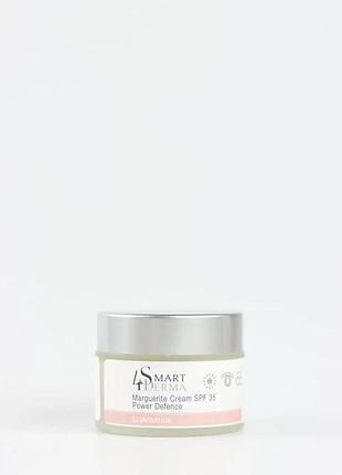 Крем денний передовий spf 35 з екстрактом маргаритки smart4derma illumination marguerite cream spf 35 power defence 50 мл