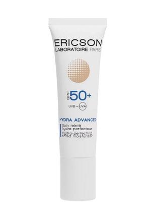 Зволожуючий крем з тоном для бездоганної шкіри spf50+ ericson laboratoire 30 мл