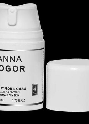 Поживний крем с протейнами шовку anna logor silky protein cream 50 мл (al424)