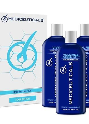 Набір для реконструкції волосся mediceuticals 3х250 мл