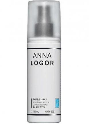 Зволожующий тоник-спрей для всех типов кожи anna logor shuttle spray 120 мл (al602)