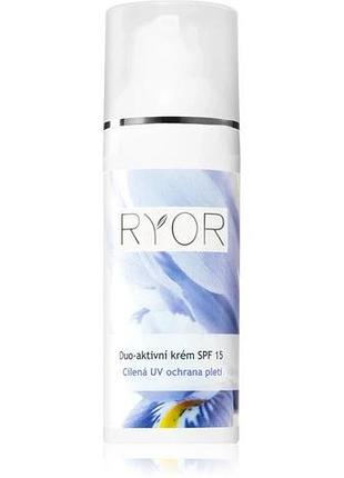 Duo-активний крем с сонцезахисним фактором spf15 duo-active cream ryor 50 мл