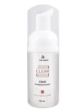Очищувальна пінка clear foam purifying cleanser anna lotan 125 мл (al803)