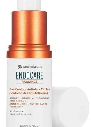 Антиоксидант крем-контур cantabria labs навколо очей против темних кругов и набрякив endocare radiance eye contour anti-dark