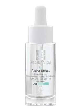 Пилинг з ана кислотами 5% alpha effect aha-peeling index 20 dr.grandel, 30 мл