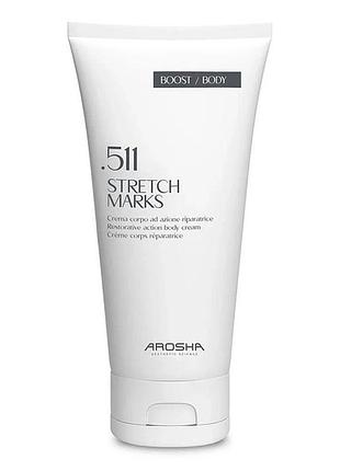 Крем для профилактики та корекций розтяжок .511 stretch marks restorative action body cream arosha 200 мл
